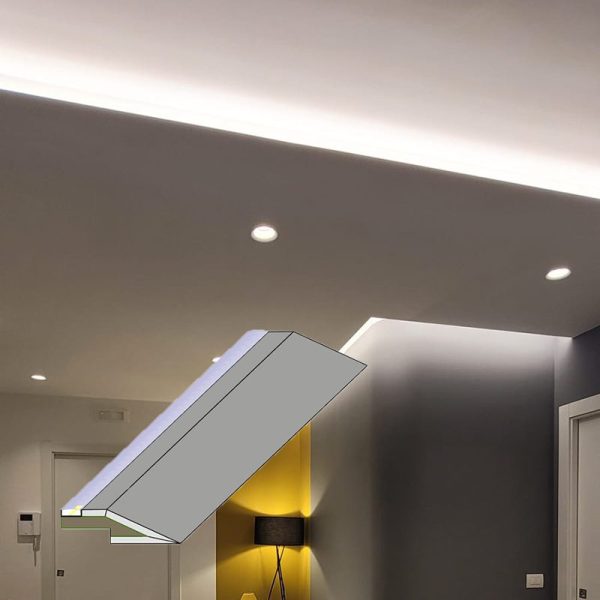 Scafa Led Profil ascuțit închidere scafă cu LED – Miba Design