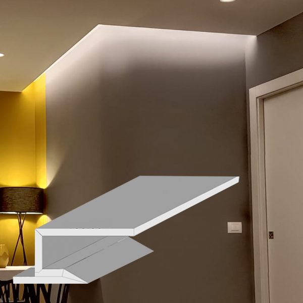 Scafa Led Scafă LED prefabricată – Iluminat indirect elegant | Miba Design