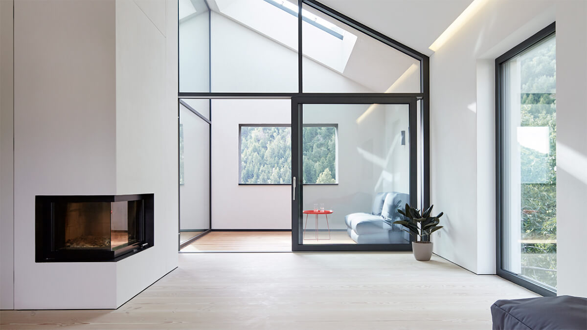 Profile shadow gap din aluminiu pentru tavan si perete, LED Miba Design